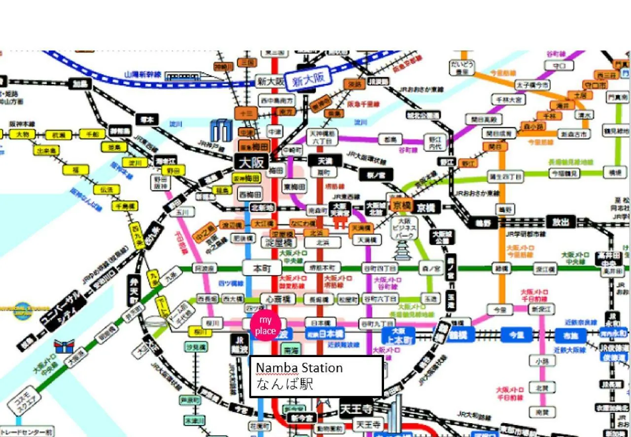 Aqua Cite Dotonbori Apartment Osaka 0*,  Japan